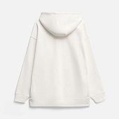 Худи оверсайз унисекс Snuggie, молочно-белое