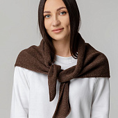 Косынка Dalia, темно-коричневая