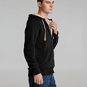 Толстовка унисекс на молнии Sherpa 280, черная