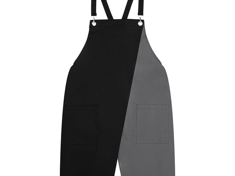 Фартук Picante, черный с темно-серым