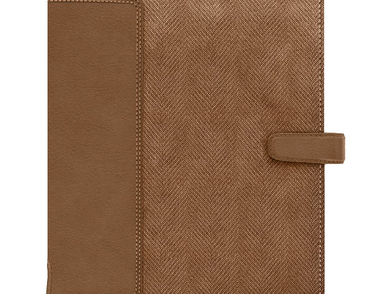 Ежедневник-органайзер Twill, недатированный, коричневый