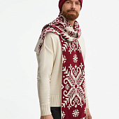 Шапка Wintertude, красная с белым