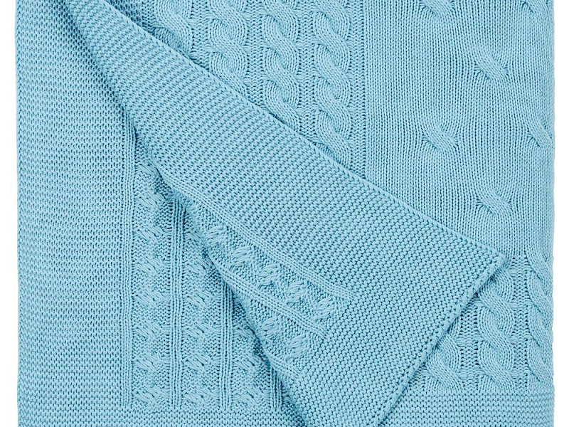 Плед Reframe, голубой