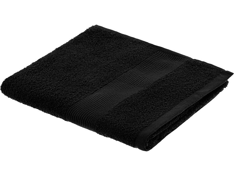 Полотенце махровое «Тиффани», среднее, черное