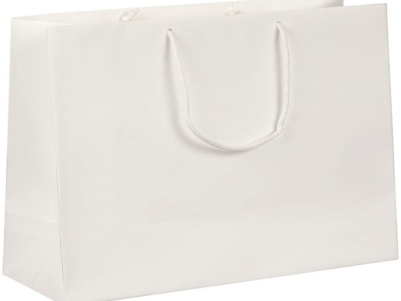 Пакет бумажный Ample Thin M, молочно-белый