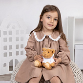 Мягкая игрушка «Мишка Cuddleton» в белом худи