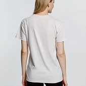 Футболка унисекс T-Bolka 160, молочно-белая