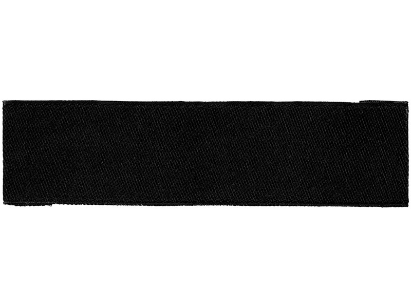 Лейбл тканевый Epsilon, XS, черный