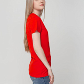 Футболка женская T-bolka Lady, красная