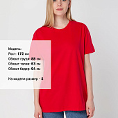 Футболка унисекс Regent 150, красная