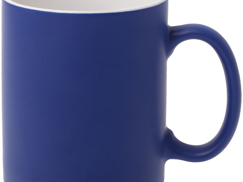 Кружка Promo матовая, синяя