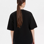 Джемпер с коротким рукавом Siluetti Volumica, черный