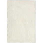 Плед Trenza, молочно-белый