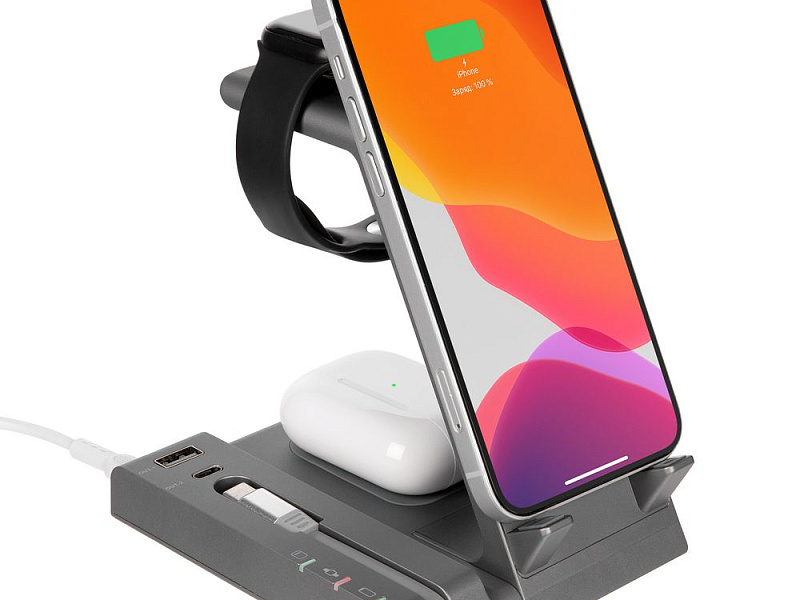 Зарядная станция Tres, серая