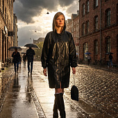 Дождевик Rainman Zip, черный