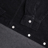 Куртка джинсовая O1, черная