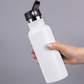 Термобутылка Bidon, белая