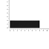 Лейбл из ПВХ Dzeta, S, черный