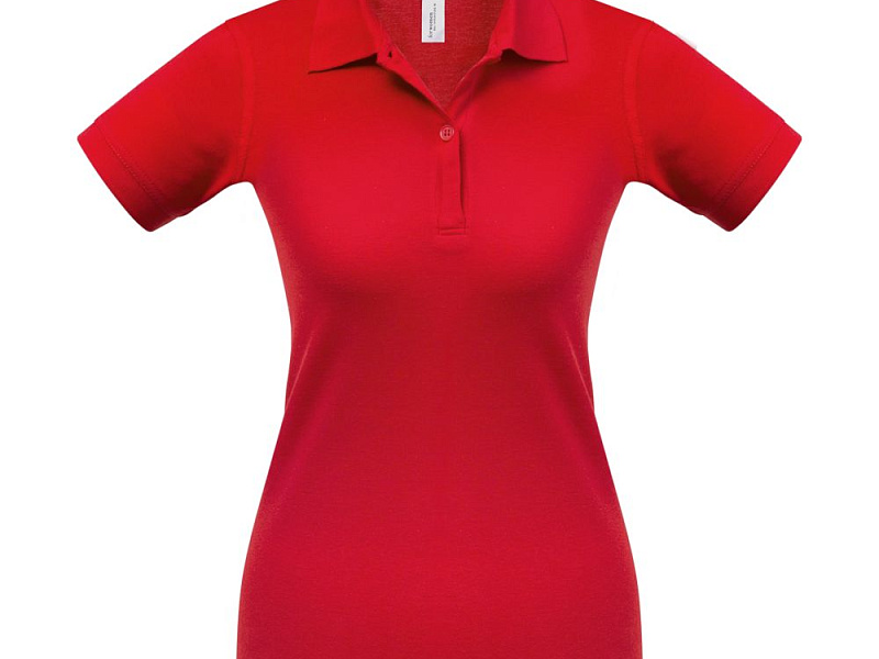 Рубашка поло женская Safran Pure красная