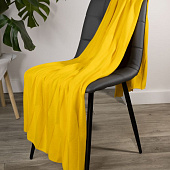 Плед Rombus, желтый