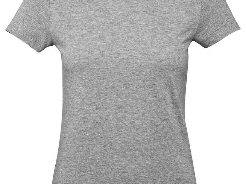 Футболка женская E190 серый меланж