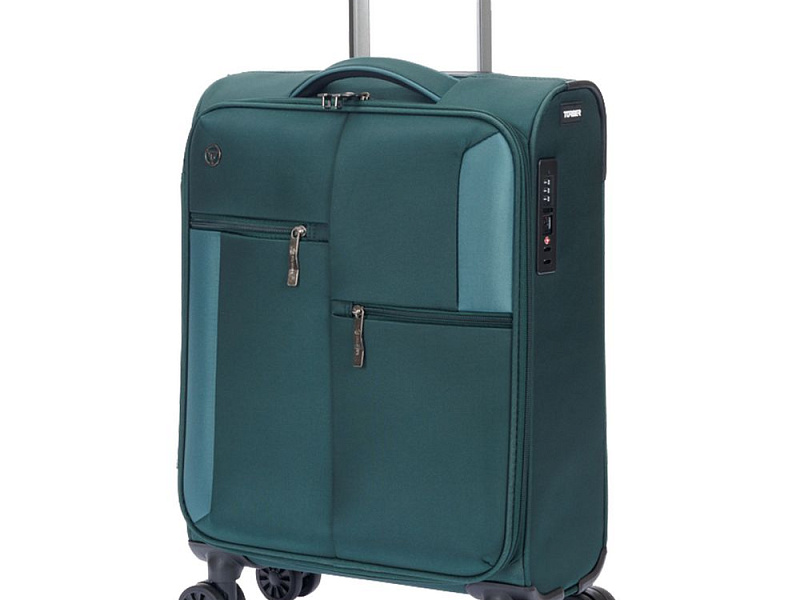 Чемодан Seyd S, темно-зеленый