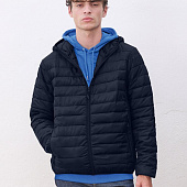 Куртка с капюшоном мужская Stream Men, темно-синяя