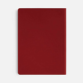 Ежедневник Flex Shall New, недатированный, красный