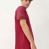 Рубашка поло унисекс Pacific, красная