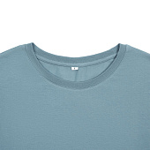 Футболка унисекс оверсайз Crosstown, серо-зеленая