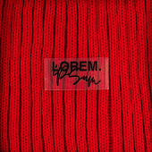 Лейбл из ПВХ Dzeta, XS, прозрачный