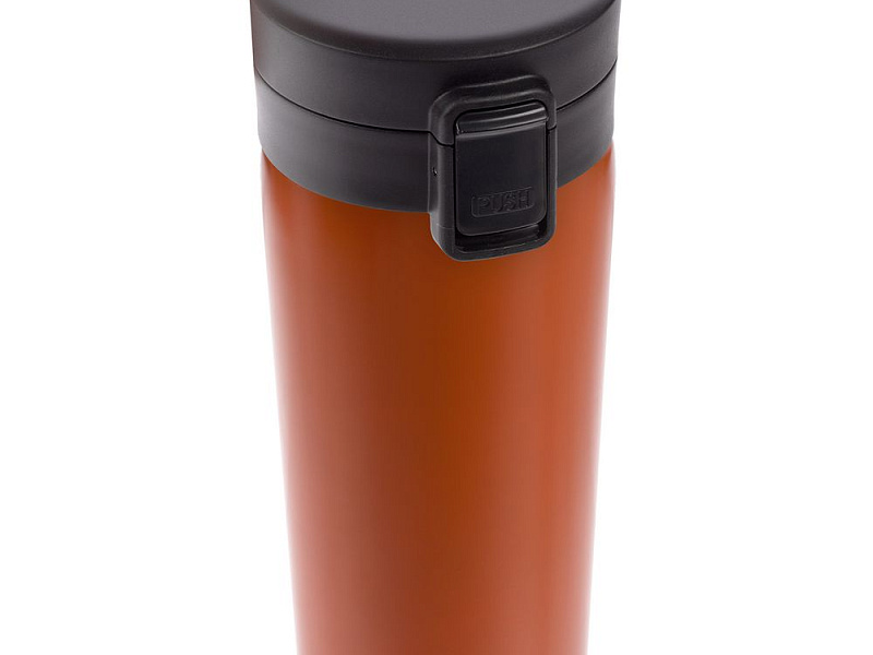 Термостакан с ситечком No Leak Infuser, оранжевый