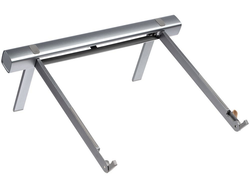 Подставка для ноутбука и планшета Rail Top, серебристая