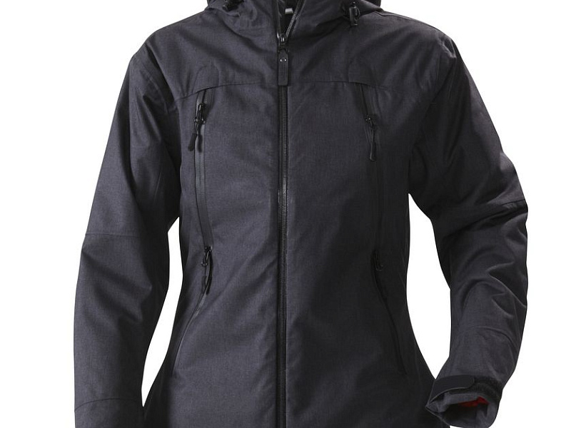 Куртка женская Elizabeth, черный меланж