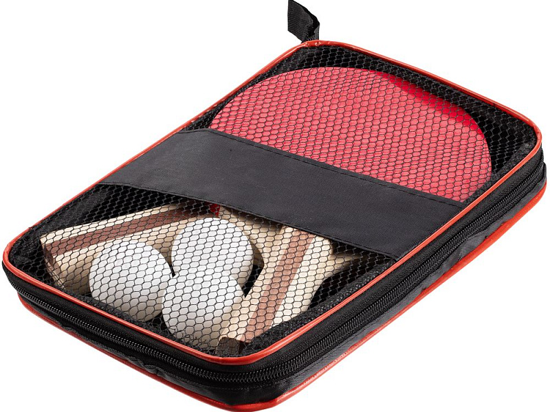 Набор для настольного тенниса High Scorer, черно-красный