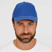 Бейсболка Buffalo, ярко-синяя