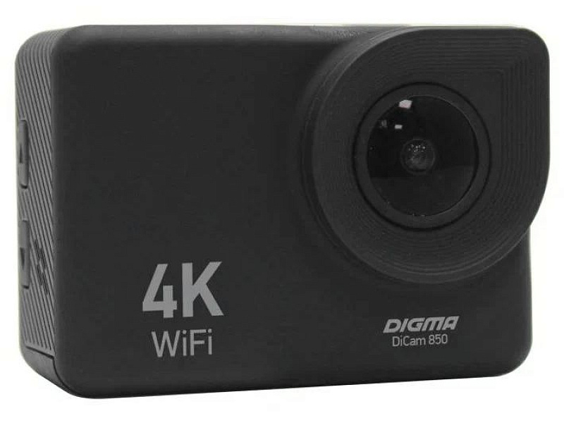 Экшн-камера Digma DiCam 850, черная