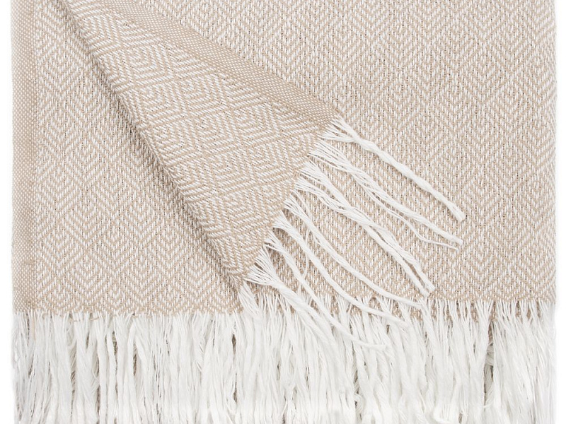 Плед «Капри», бежевый