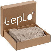 Коробка Teplo, малая, крафт