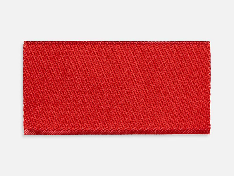 Лейбл тканевый Epsilon, XXS, красный