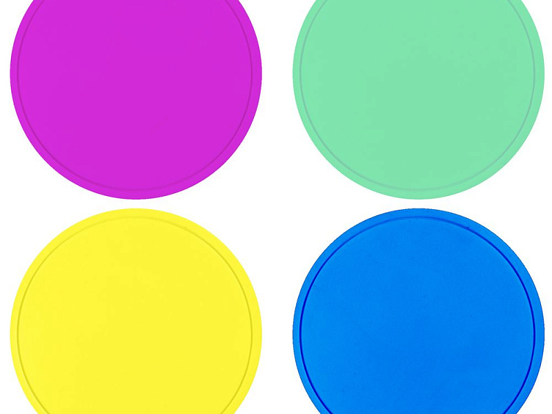 Лейбл из ПВХ на заказ Dzeta Round, L