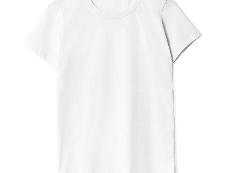 Футболка женская T-bolka Lady, белая (теплый оттенок)