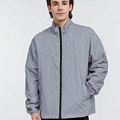 Ветровка Manifest 2.0 из светоотражающей ткани, серая