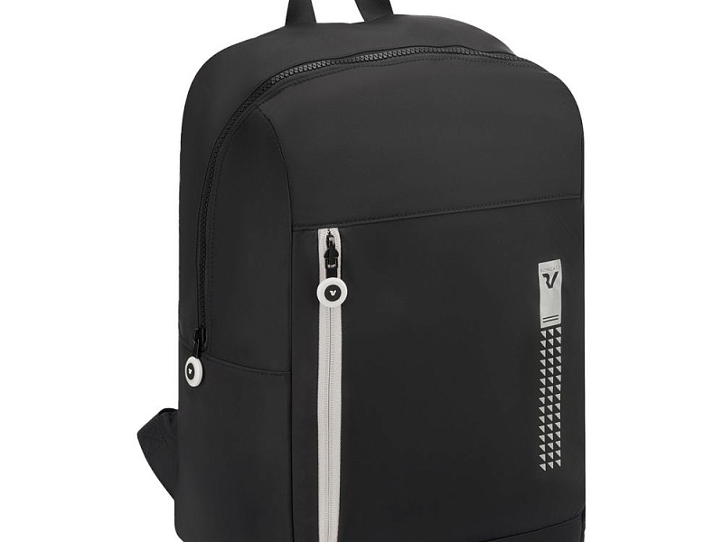 Складной рюкзак Compact Neon, черный с белым