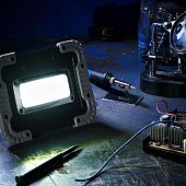 Фонарь аккумуляторный Grimsel, ver.2, серый