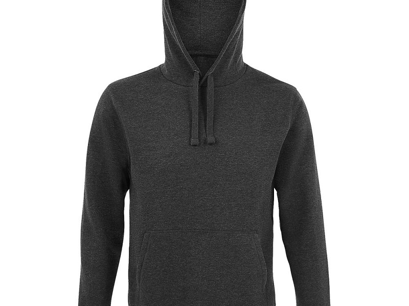 Толстовка унисекс Spencer, черный меланж