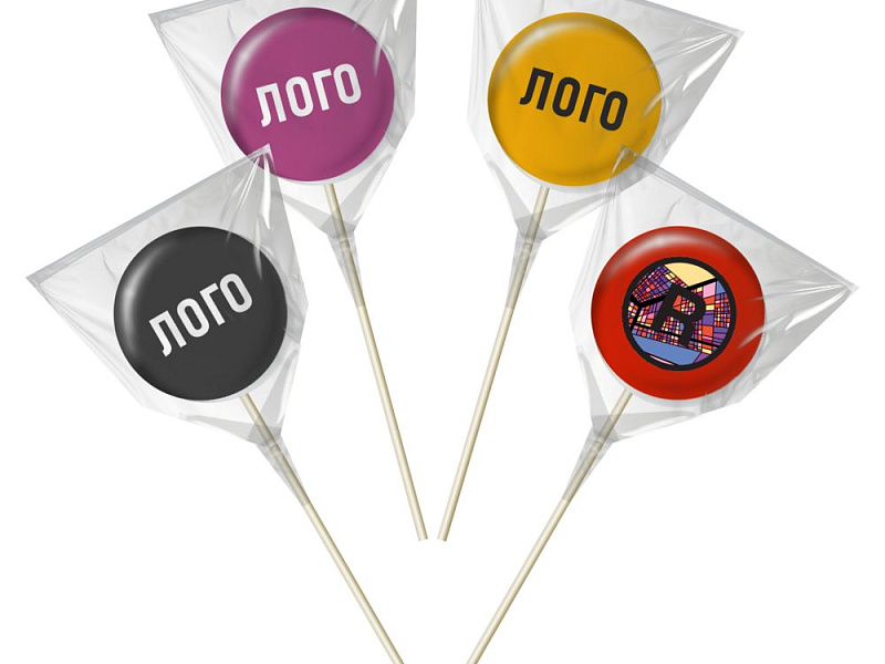 Леденец без сахара на палочке Prism M на заказ