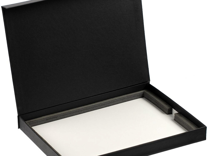 Коробка Roomy с ложементом для плакетки, черная