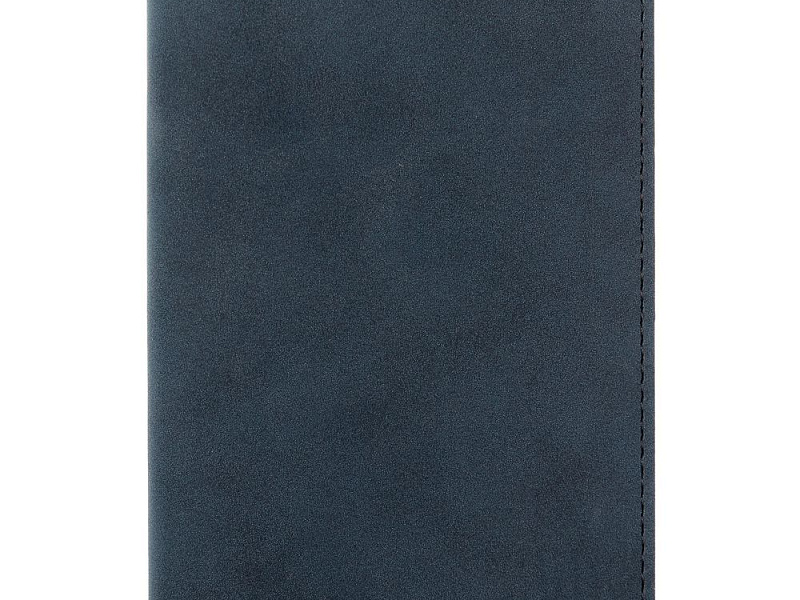 Обложка для паспорта Nubuk, синяя