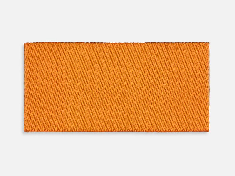 Лейбл тканевый Epsilon, XXS, оранжевый